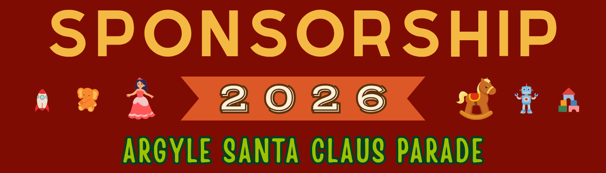 be the parade sponsor