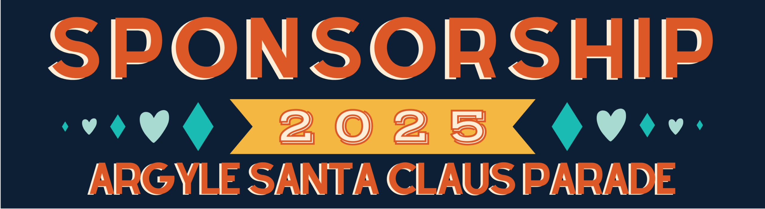 be the parade sponsor